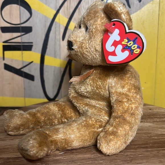 Ty Vintage Beanie Baby Cashew Bear 2000 - Picture 4 of 8